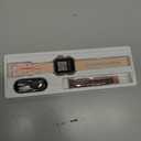 Smart Watches for Women Android & iPhone (2 Bands), 1.85" HD Smartwatch with Calls/Messages/Notifications, Heart Rate/SpO2/Sleep Monitor,120+ Sports Modes Waterproof Fitness Tracker Watch -Rose Gold