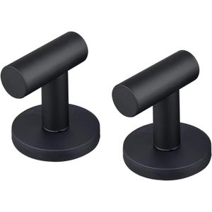 MUTUACTOR Strong Magnetic Hooks Heavy Duty,Magnetic Coat Hooks Door Hanger with Rare Earth N52 Neodymium Magnets for Hanging Kitchen Locker Classroom Cruise Cabins(2Packs)