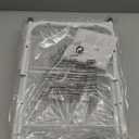 SUFAUY 3-Tier Shoe Rack, Closet Metal 33" Wide Shoe Rack Organizer Heavy Duty, Stackable, White