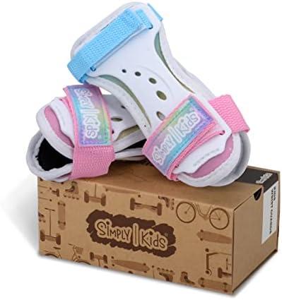 Simply Kids Wrist Guards for Children Youth Toddler Girl Boy - Wristsavers for Bike Skateboard Roller Skating Snowboarding, Small