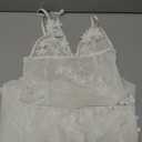 Sexy See Through Sheer Lace Maxi Dress Patchwork Backless Bodycon Long Dresses Beach Vacation Party Wear (Small, Floral High Slit White)