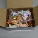 Colingmill 18 Pcs Farm Animal Birthday Party Decorations Mini Birthday Hat Animal Figure Model Cake Toppers with Mini Hat for Birthday Party, Animals Themed Party