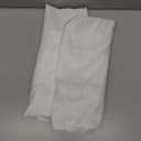 Horbaunal Queen Size Bed Wedge Pillow Cover for Headboard Gap, Headboard Wedge Pillow Case Cover Only, 60" x 10" x 6", White