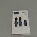 Vislla Wireless Lavalier Microphone for iPhone 15/16/17 Series, iPad and Android Devices, Noise Cancelling,Bluetooth Mini Lapel Microphone for Vlogging/YouTube/Live Streaming/Tiktok/Interview