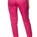 Hanes womens Sport Performance Fleece Jogger With Pockets Pants, Fresh Berry Solid/ Fresh Berry Heather, X-Large US