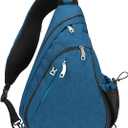 INOXTO Sling Bag, Multipurpose Crossbody Shoulder Bag for Men and Women