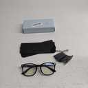 livho High Tech Blue Light Glasses - Advanced 99% Blue Light Blocking Computer Glasses - Anti Eyestrain & UV Glare Protection Black