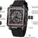 Mens Luxury Military Wrist Watches for Men Waterproof Dress Black Waterproof Work Fashion Sports Watches