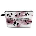 Teeth Makeup Bag Dental Organizer Bag Toiletry Zipper Pouch Not A Bag Of Teeth