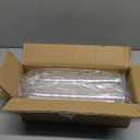 Zezzxu 5 oz Mini Dessert Cups with Spoons, 40 Pack Small Dessert Cups Plastic Footed Goblet Glasses for Serving Trifles, Appetizers, Puddings, Mousse, Parfait