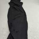 Pink Queen Women's Dresses Crew Neck Sleeveless Cutout Side Slit Bodycon Midi Party Dress Black S