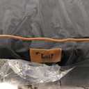 Tail Stories Outdoor Large Washable Dog Bed, Orthopedic Egg Crate Foam Dog Crate Mat for Large Dogs with Removable Oxford Cooling Cover, Black