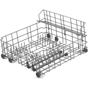 Allstare W10139223 Dishwasher Lower Rack Replacement for Whirlpool Maytag Jenn-Air Dishwasher Parts with 902990 Lower Shelf MDBD820AWW MDB7100AWQ Lower Dishrack Assembly Wheels Dishwasher Bottom Rack