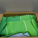 LINKET Golf Mat, 70"x70" Double-Sided 2in1 Golf Hitting Mat, Portable Golf Game for Chipping Practice for Dads & Junior Golfers - Golf Mats with 20 Sticky Balls & Golf Turf Mat for Indoor and Outdoor