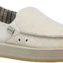 Sanuk Womens Hemp Loafers | Womens Shoes | Slip On Shoes for Women | Women's Slip-on Loafers | Memory Foam Footbed (8, Natural)