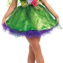 fun shack Fairy Costume For Women Green Dress Halloween Outfit Women's Dress Up Party Wear (XX-Large)