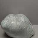 EXQ Home Fluffy Comforter Set Queen Size Super Soft Faux Fur Stripe Jacquard Comforter 3 Pieces, Sage Green Fleece Bedding Set, Winter Warm Bed Set, 1 Comforter with 2 Pillowcases