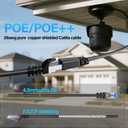 Cat6A Ethernet Cable Shielded 10Gbps 3 ft (10 Pack), Slim Shielded (F/UTP) Ethernet Cable Cat 6, Flexible 28AWG Bare Copper Cat6 Cable, Space-saving Cat 6a Network Cable for Server, Data Center, Black