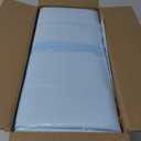 Amazon Basics Dog and Puppy Pee Pads with 5-Layer Leak-Proof Design and Quick-Dry Surface for Potty Training, Standard Absorbency, X-Large, 28 x 34 Inch - Pack of 60, Blue & White (X-Large (60 Count))