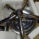 Portable Gym Chalk Stand,Freestanding Holder Gym Chalk Bowl,Stainless Steel Chalk Bowl,Gym Chalk Holder,Suitable for All Kinds of Sports Venues (Stainless Steel)