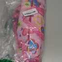 Toy Baby Doll Crib for 18'' Dolls, Cute Pink Heart Designed Baby Doll Bed with Carry Bag, Toy Crib Doll Furniture for 3 Years+ Girls (Pink)