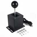 Lumirio PC USB Simulator Shifter, G29 G27 G25 G920 Shifter, T300RS GT Steering Wheel Sequential H Gear Shifter, Fits ATS ETS Dust WRC Sim Racing Games, 7+R