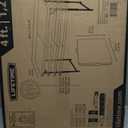 Lifetime Fold-in-Half Adjustable Folding Table, 4 Foot