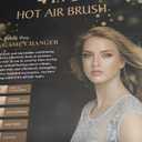 Hair Dryer Brush, Multifunctional Hot Air Brush with 4 Adjustable Heat Settings for All Hair Types, Negative Ion Technology & Quick Drying