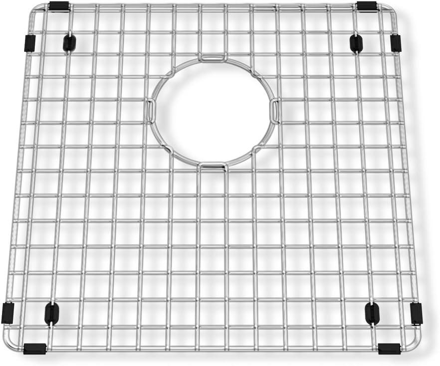 American Standard 791565-205070A Prevoir Square Bottom Grid 14.25-Inch x 14.25-Inch Kitchen Sink Rack, Stainless Steel