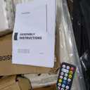 DWVO King Size Bed Frame with 4 Storage Drawers and RGB LED Lights, Velvet Upholstered Platform Bed with Charging Station and Storage Headboard, No Box Spring Needed, Noise-Free, Easy Assembly, Beige