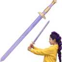 32'' One Piece Flexible Sturdy Sword Prop Costume Accessory