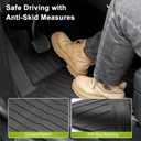 Floor Mats for 2025 2026 Tesla Model Y Juniper, 8PCS All Weather Full Set Cargo Liners Accessories, 3D TPE Odorless Floor Mat Trunk Frunk Rear Mats for 5-Seater(Not Fit 7Seat and Standard)