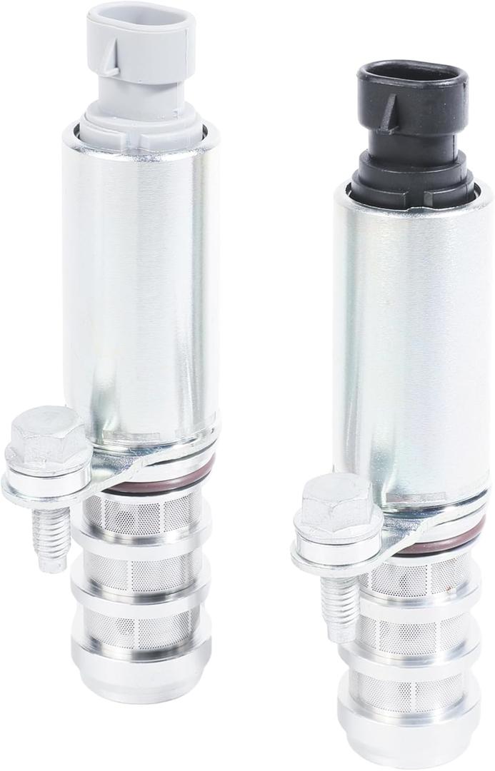 RACOONA VVT Solenoid,Intake & Exhaust Camshaft Position Actuator Solenoid Valve Kit,Car Accessories Camshaft Kit Engine Camshaft Control Valve,Fits Most Car Models,Replaces# 12655421 12655420