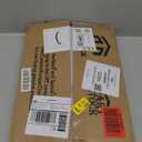 TEAMIX 20 Inch Monitor Stand Riser, Wooden Desktop Riser for TV/PC/Laptop/Printer, Rustic Brown Monitor Riser with Storage, Computer Stand Keyboard Organizer