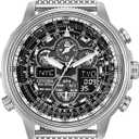 Citizen Men's Promaster Navihawk A-T Eco-Drive Pilot Watch, Atomic Timekeeping, Chronograph
