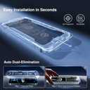 SMARTDEVIL 2PACK Privacy Screen Protector for iPhone 12 Pro Max Shatterproof Tempered Glass [True 28Anti Spy] [9H Hardness] [Auto Dust-Elimination Install], [Bubble Free]