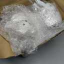 8 Pack Sisal Woodland Friends Animals White Mini Winter Christmas Tree Hanging Ornaments Set Natural Sisal Straw Figurines Rustic Forest Hanging Accessory Decor for Winter Fairyland Decor