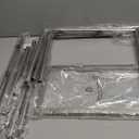 Free Standing Towel Racks for Bathroom, 3 Tier Stainless Steel Bathroom Towel Rack, Towel Drying Rack Stand for Outdoor Poolside, Blanket Holder, Chrome, DECLUTTR