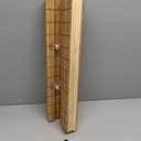 Cordless No Drill Bamboo Roman Shades, Natural Bamboo 22"W x 36"H, 36"W x 22"H-FBA