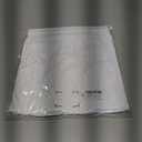 Mens Swimsuit Trunks 7" Quick Dry Swim Shorts with Compression Liner and Zipper Pockets (White, XL)