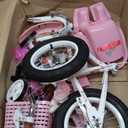 JOYSTAR Little Daisy Kids Bike for Girls Boys Ages 2-7 Years, 12 14 16 Inch Girls Bikes with Doll Bike Seat & Streamers, Boys Bike with Flag & Number Plate, Multiple Colors