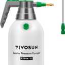 VIVOSUN Handheld Garden Sprayer, 1L Pump Sprayer, 34oz Water Spray Bottle with Safety Valve, Adjustable Nozzle, Extended Spray Rod & Additional Seals, Ideal for Watering, Fertilizing, Cleaning