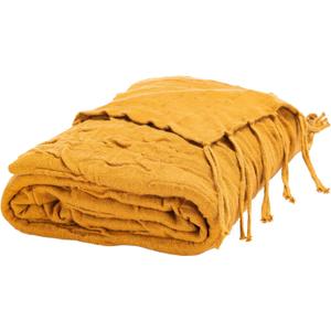 SAFAVIEH Home Collection Delena Mustard 50 x 60