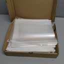 Oxford Sheet Protectors, Clear Finish, Page Protectors for 3 Ring Binder,Top Load, Letter Size Plastic Sleeves, Reinforced 3 Hole Punch for Binders, 200 per Box (33268)