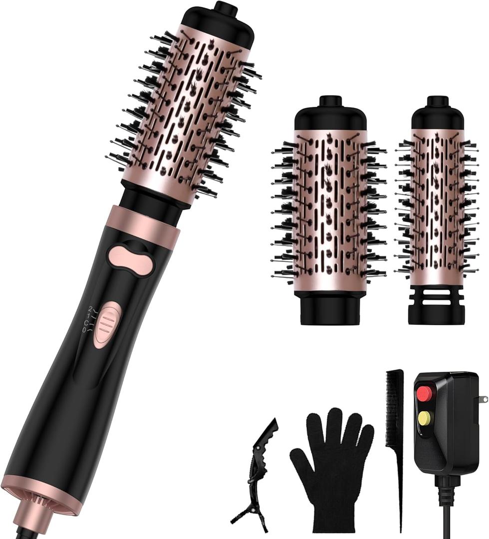 3 in 1 Rotating Hair Dryer Brush, Auto