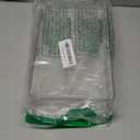 ZEXALOR Clear Plastic Storage Bin with Lid, Organizer for Pantry, Office, Bathroom, Kitchen, Snack, Tea Bag, Coffee Container (Small)