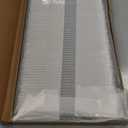 No-Installation HDPE Washer Dryer Countertop Washer and Dryer Topper Covers for The Top Laundry Countertop Laundry Room Organization No Water Leakage,Black