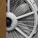 Lasko Wind Machine Fan, Air Circulator Fan with 3 Speeds, 20" Model 3300, Gray