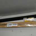 Yuleimy 30 Inch Rear Stove Gap Filler for Slide-In Ranges, Black