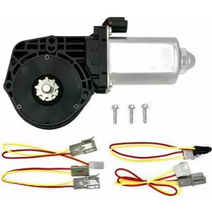 Power Window Lift Motor Replacement Compatible with Ford F150 F250 F350 Aerostar Front Left Window Regulator Motor Replace Part # 742-250 11M104